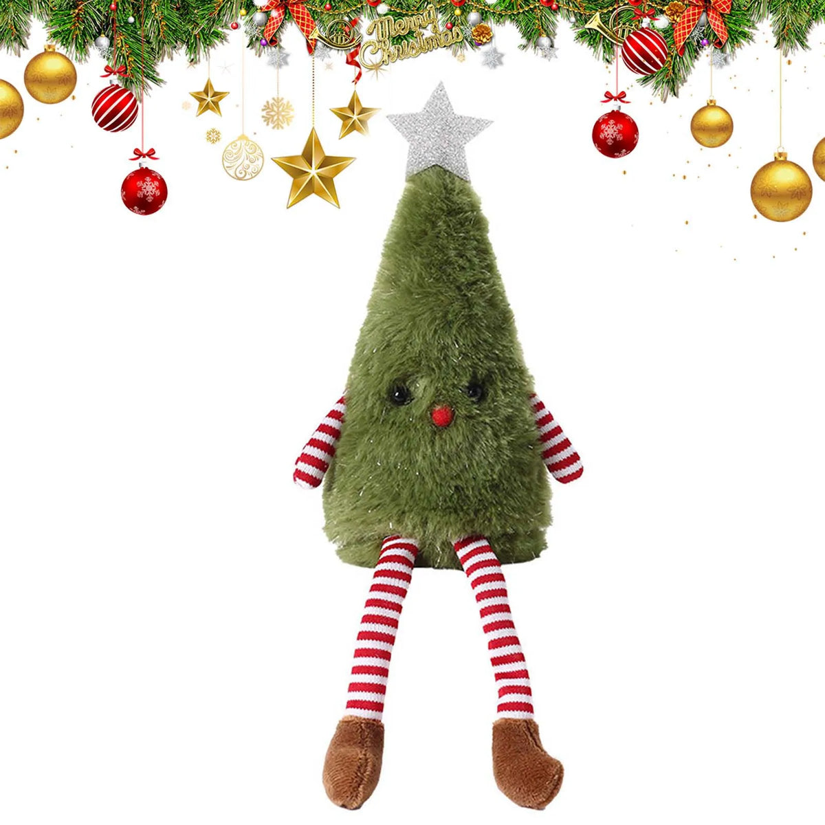 Christmas Gnome Doll Tabletop Figurine | Festive Holiday Decor