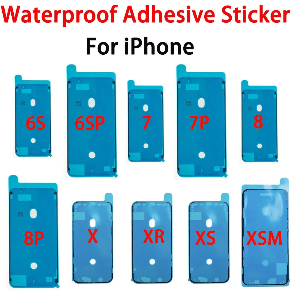 iPhone Waterproof Screen Adhesive Seal Strips 2-Pack | 6s–11 Pro