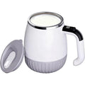 Self-Stirring Mug 6500 RPM | LCD Temp Display, USB-C
