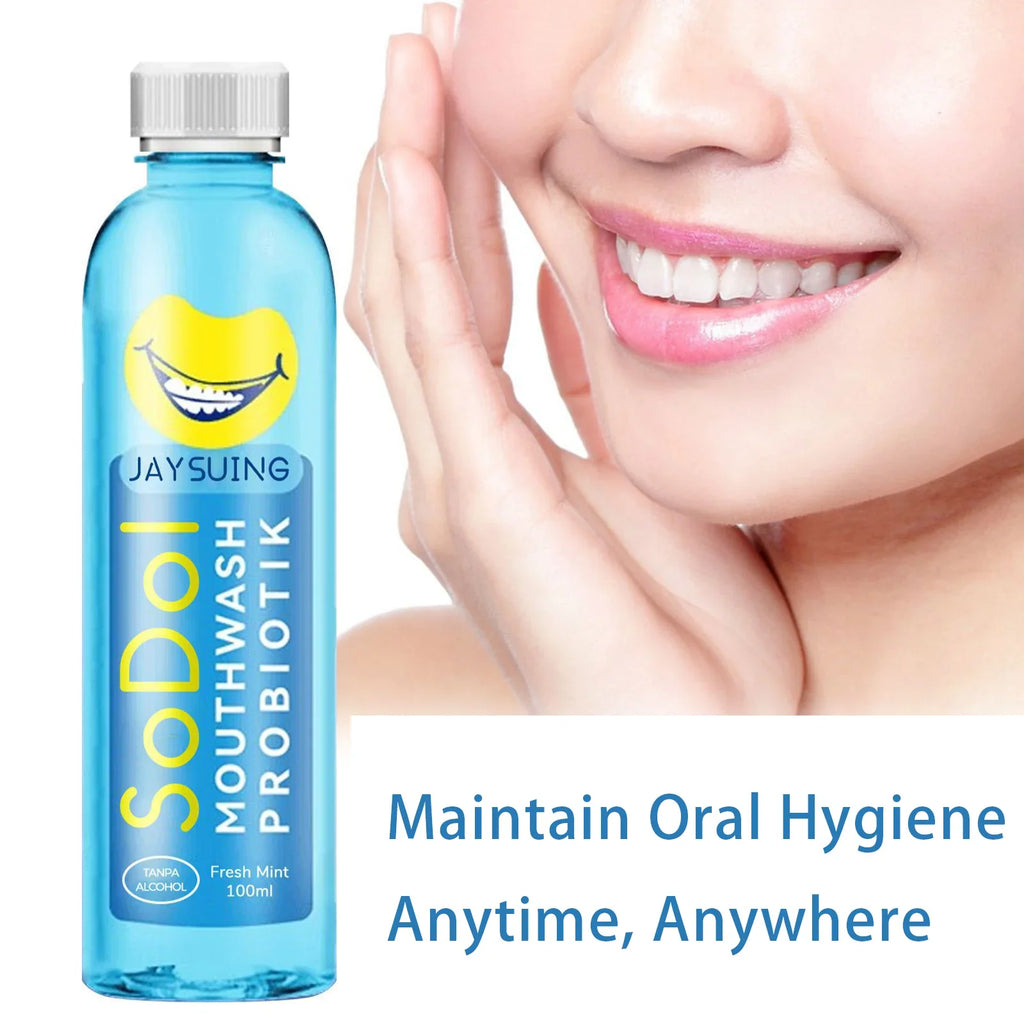 Jaysuing Mint Mouthwash 100ml – Fresh Breath & Oral Care