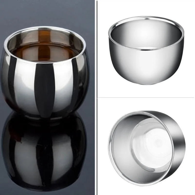 120ml Double Wall Stainless Steel Mini Insulated Coffee Mug