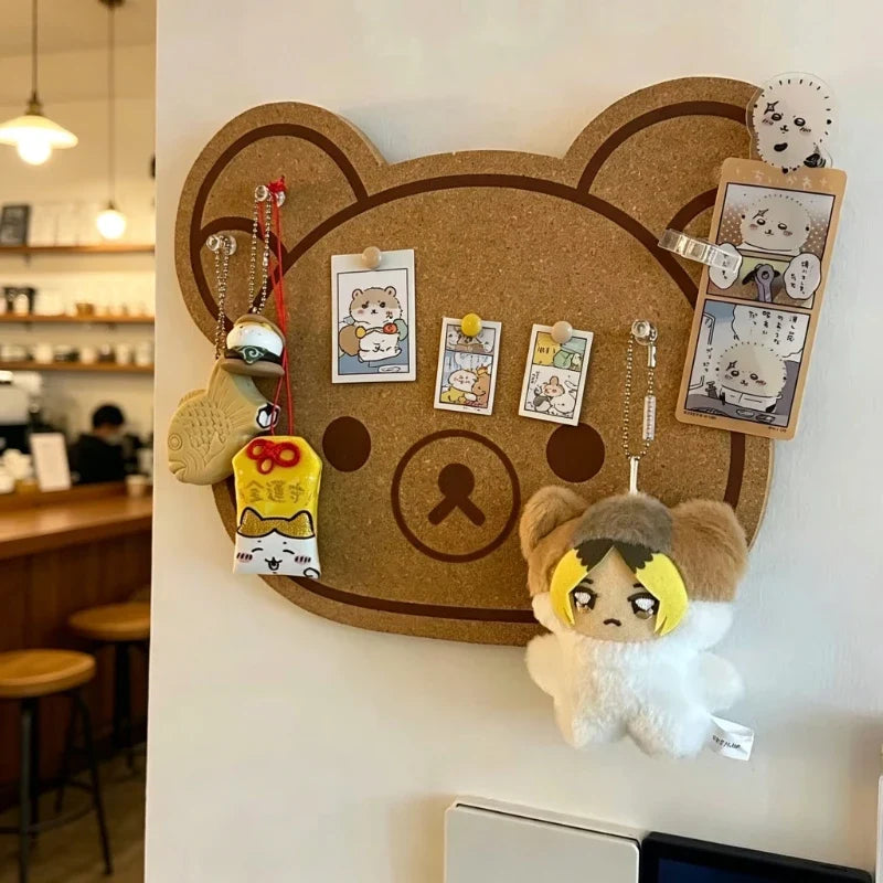 Cute Bear Felt Photo Message Board | Kids Wall Decor Panel
