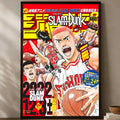 Slam Dunk Anime Wall Poster – HD Self-Stick Waterproof Print