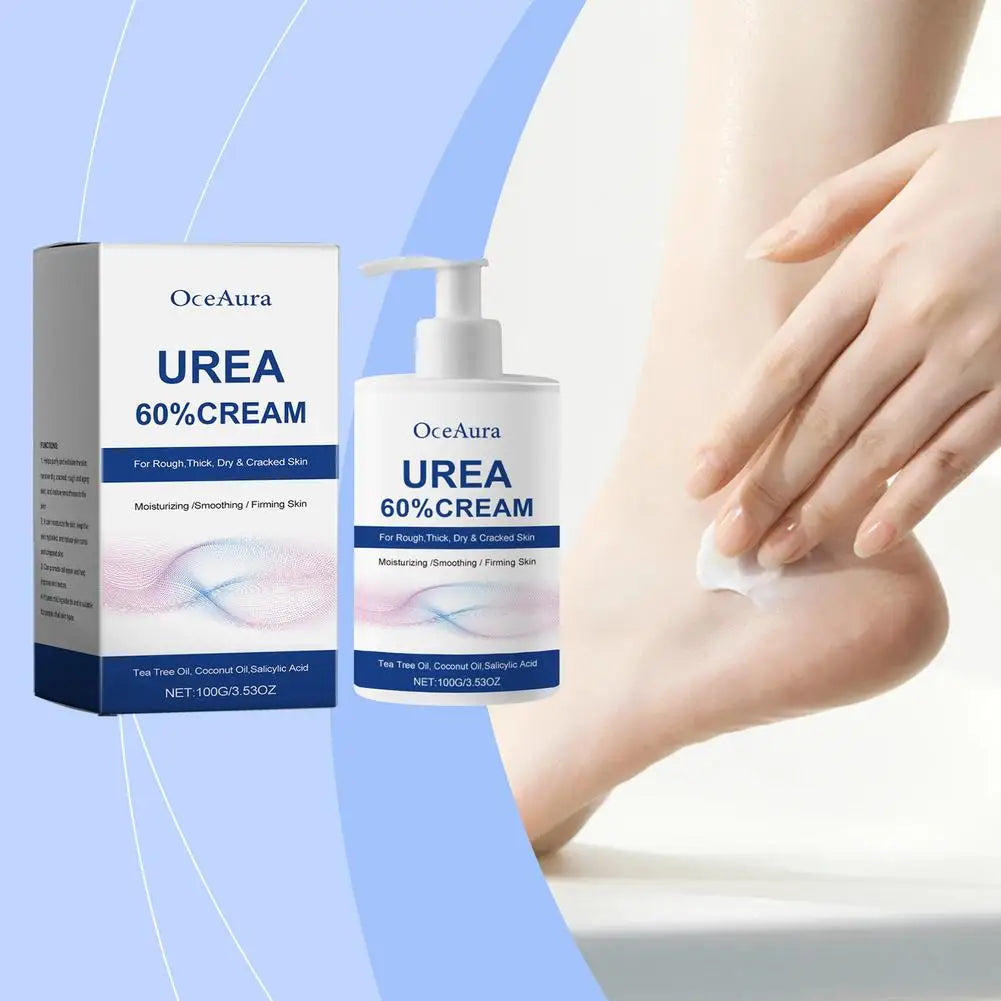 1 Urea 60 Cream Uric Acid Foot Heel Repair Dry Cracked Treatment