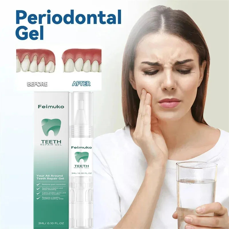 Gum Repair Gel – Plant Extract Toothpaste for Whiter Teeth