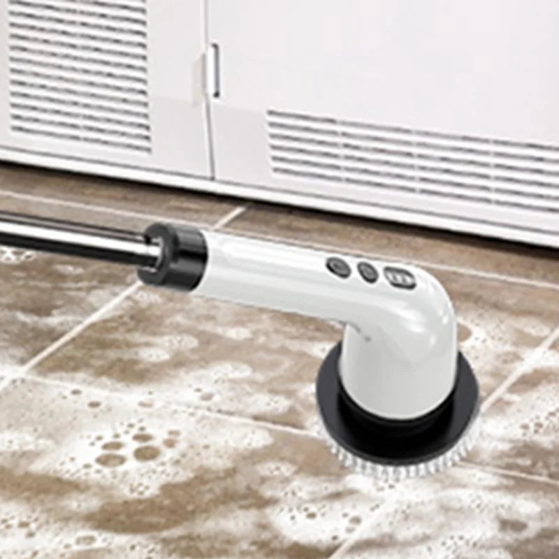 Electric Spin Scrubber – Cordless Cleaner with 7 Brush Heads