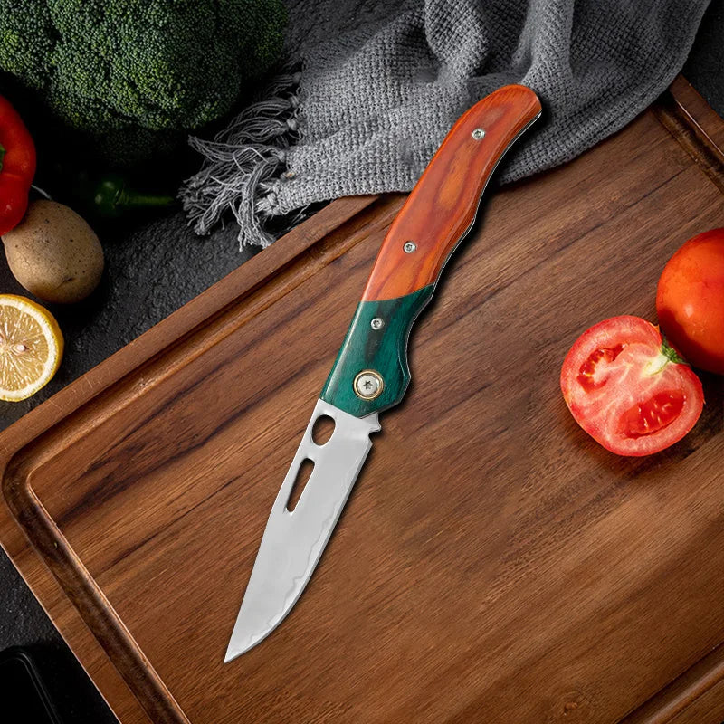 Folding Pocket Knife – Stainless Steel Boning & Fruit Knife