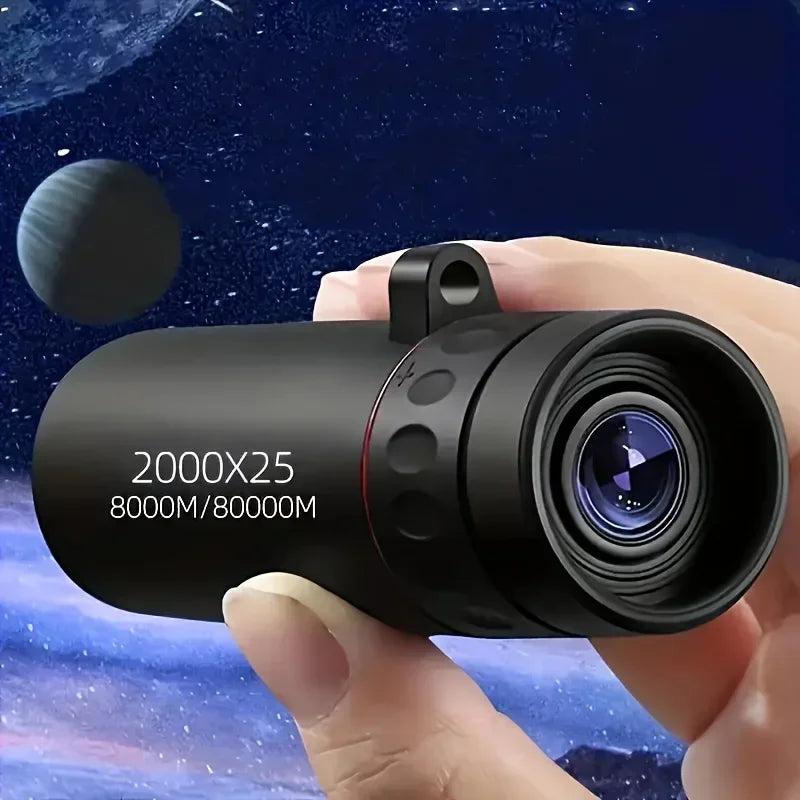 HD Monocular Telescope with Phone Holder | 8-10x22 Portable