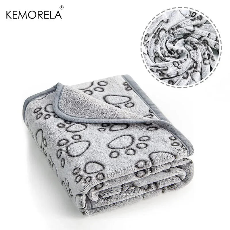 KEMORELA Soft Fluffy Pet Blanket for Cats & Dogs – Coral Fleece