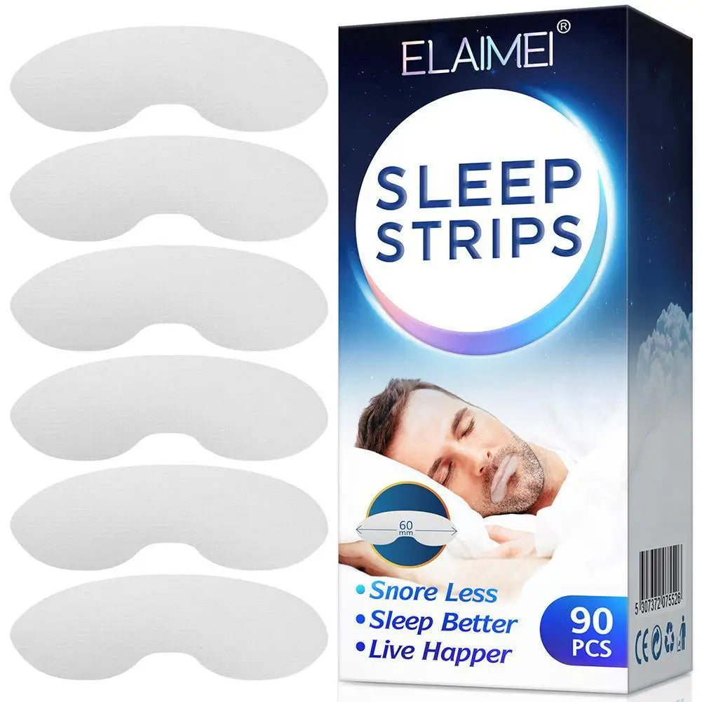 Mouth Tape Sleep Strips 90pcs – Nasal Breathing & Quieter Sleep