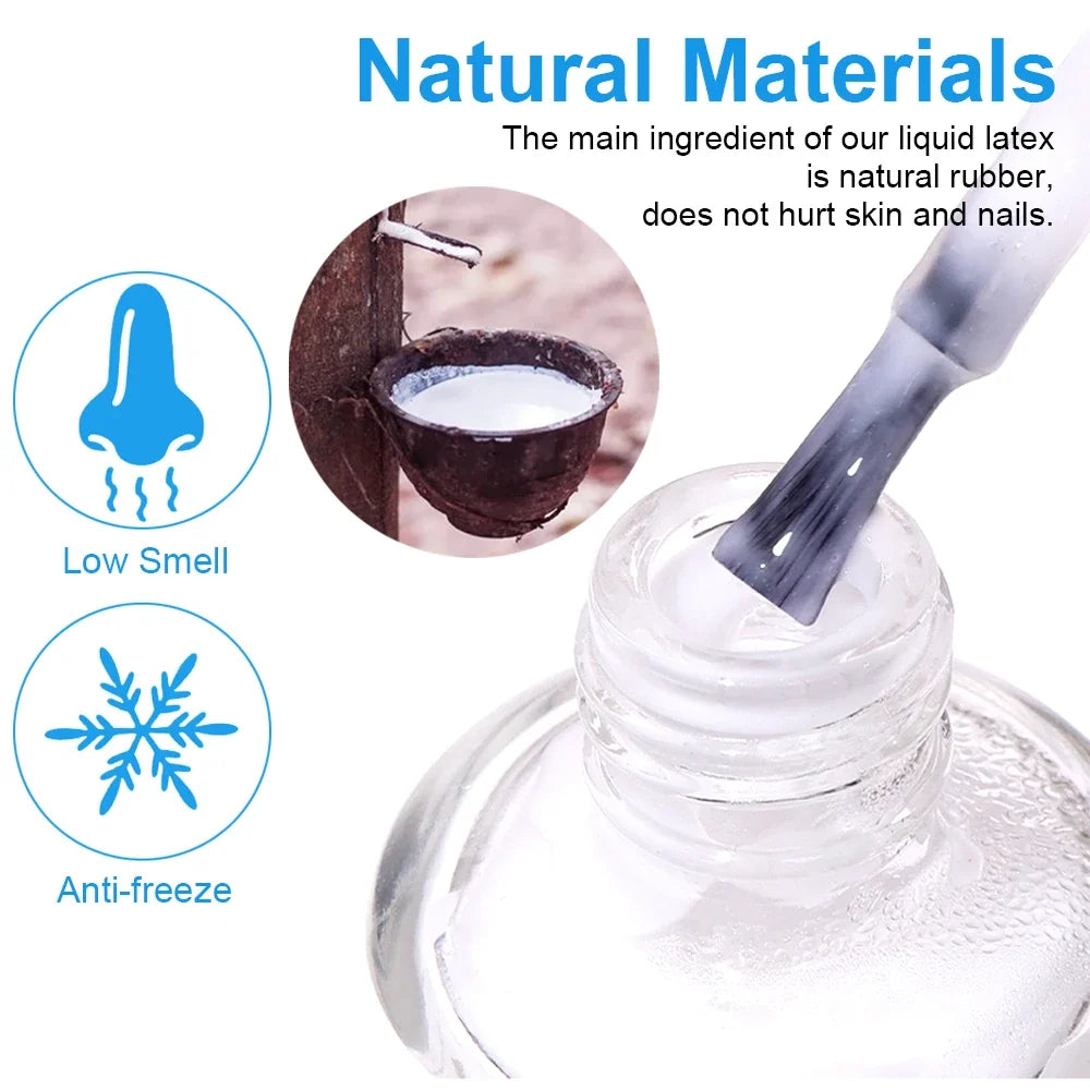 Nail Peel Off Liquid Anti-overflow Glue Edge Latex Tape Offcuticle