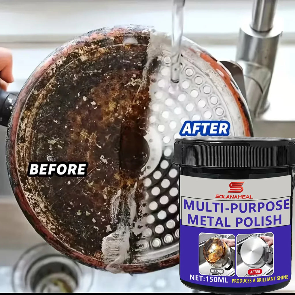 Professional Metal Polishing Paste – Chrome & Auto Repair Cream