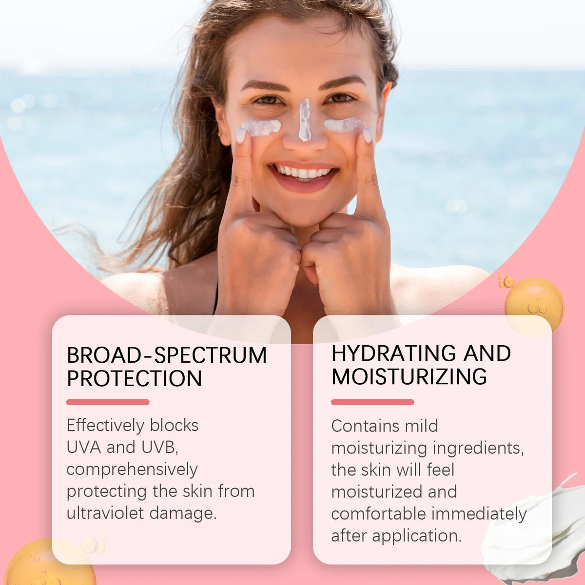 Jaysuing SPF 50+ UV Sunscreen Stick – Brightening & Moisturizing
