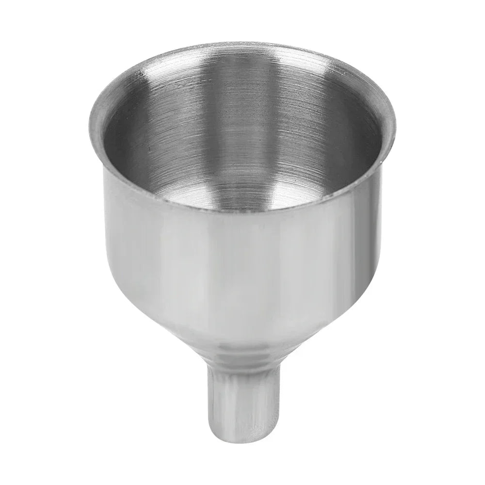 Mini Bar Wine Flask Funnel Stainless Steel Small Mouth Funnels