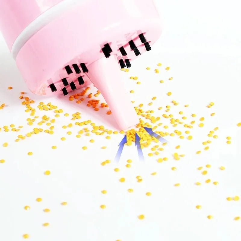 Mini Silent Desk Vacuum Cleaner | Portable Desktop Dust Cleaner