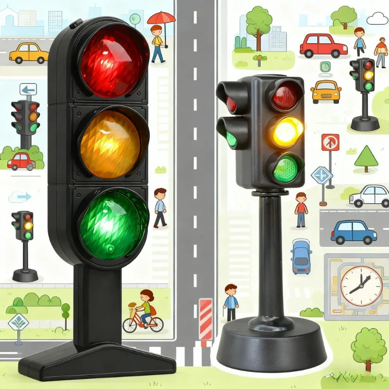 Simulation Traffic Light Lamp Home Office Game Room Themed Decor