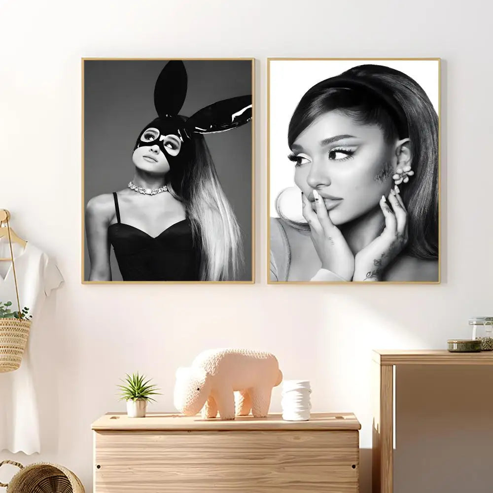 Ariana Grande HD Waterproof PVC Poster Stickers | Wall Decor
