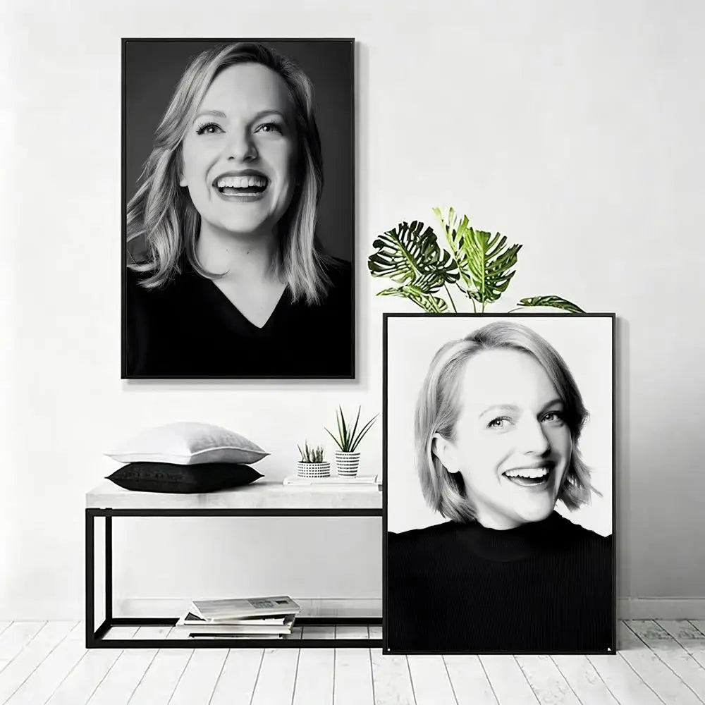 Elisabeth Moss HD Art Poster – Waterproof Sticky Wall Decor