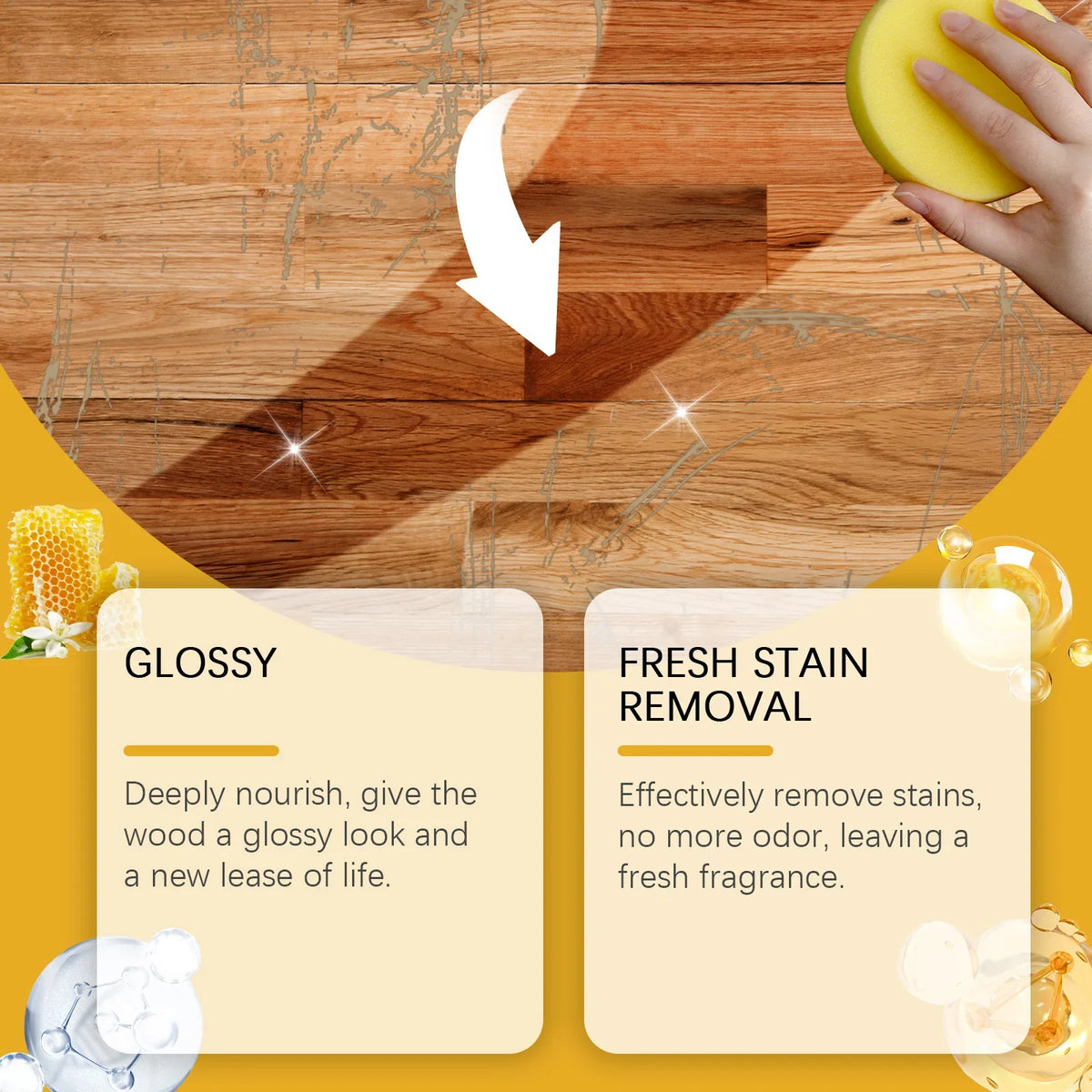 Beeswax Furniture Polish Spray – Wood Care & Waterproof Protection