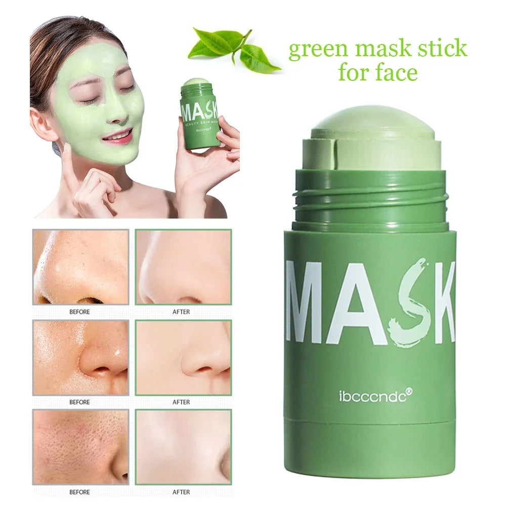 Green Tea Cleansing Stick Mask – Pore Minimizing & Moisturizing