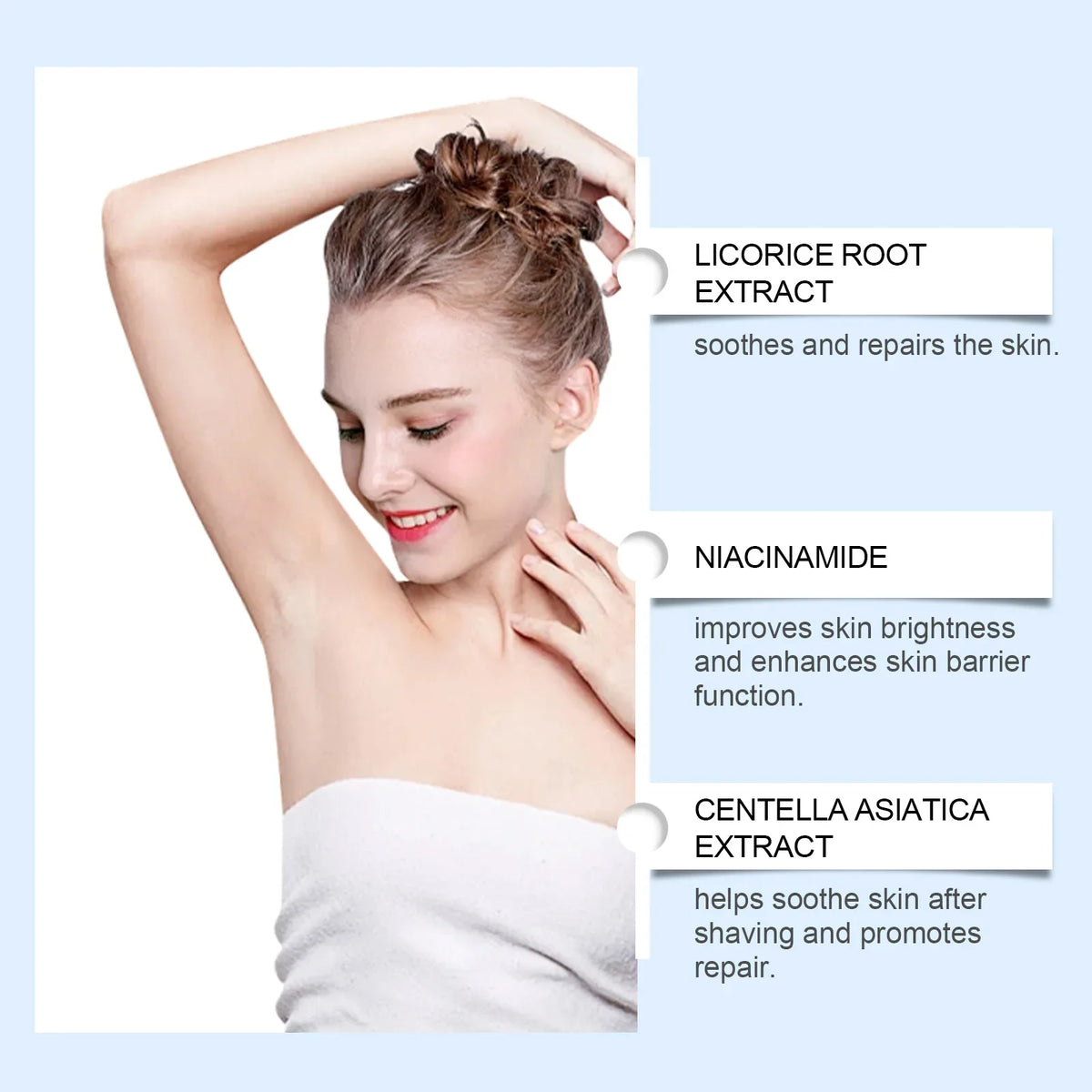 Jaysuing After Hair Removal Underarm Cream 50ml | Moisturizer