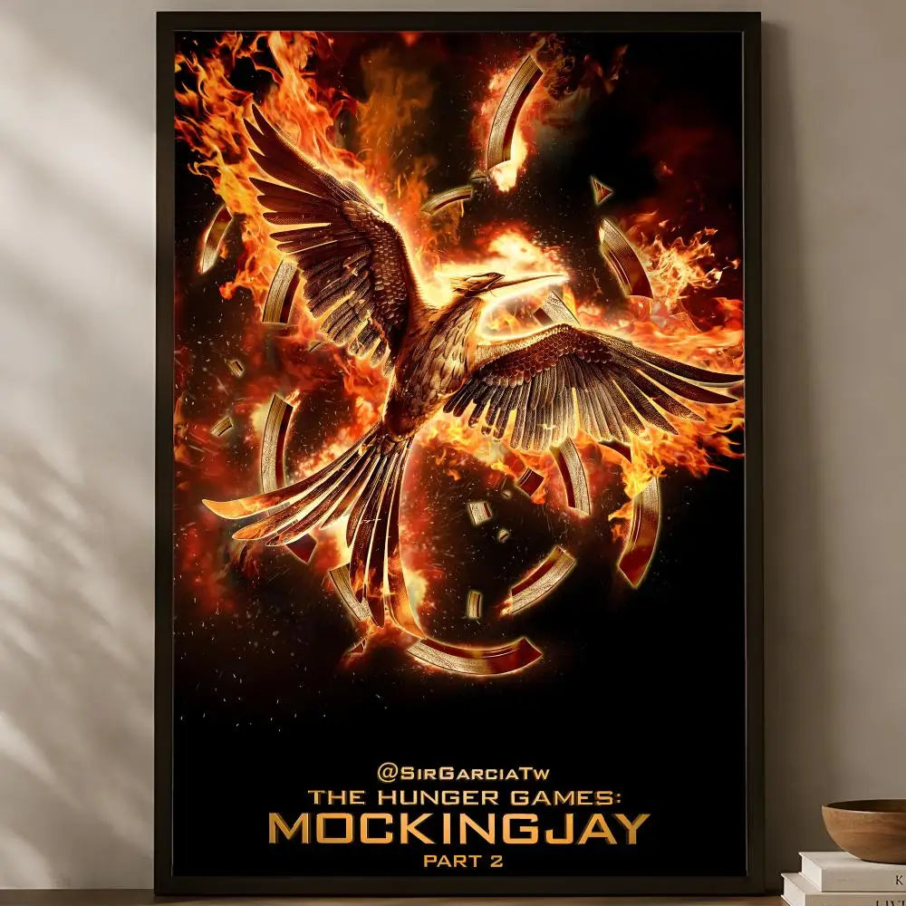 Hunger Games HD PVC Wall Poster – Self-Stick Waterproof Decor