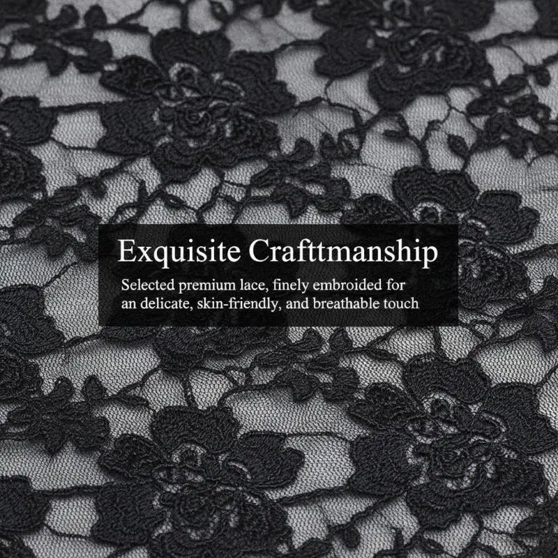 Floral Lace Neckerchief & Hair Band – Korean Style Women's Scarf