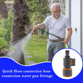 Quick Connect Garden Hose Adapter with Stop Valve | Easy Install