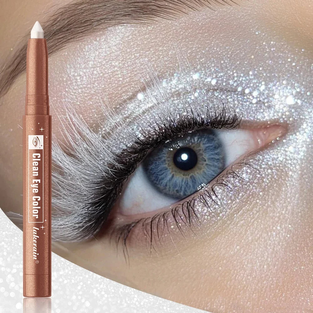 Lakerain Eyeshadow Stick – 12 Shades, Creamy & Smudge-Proof