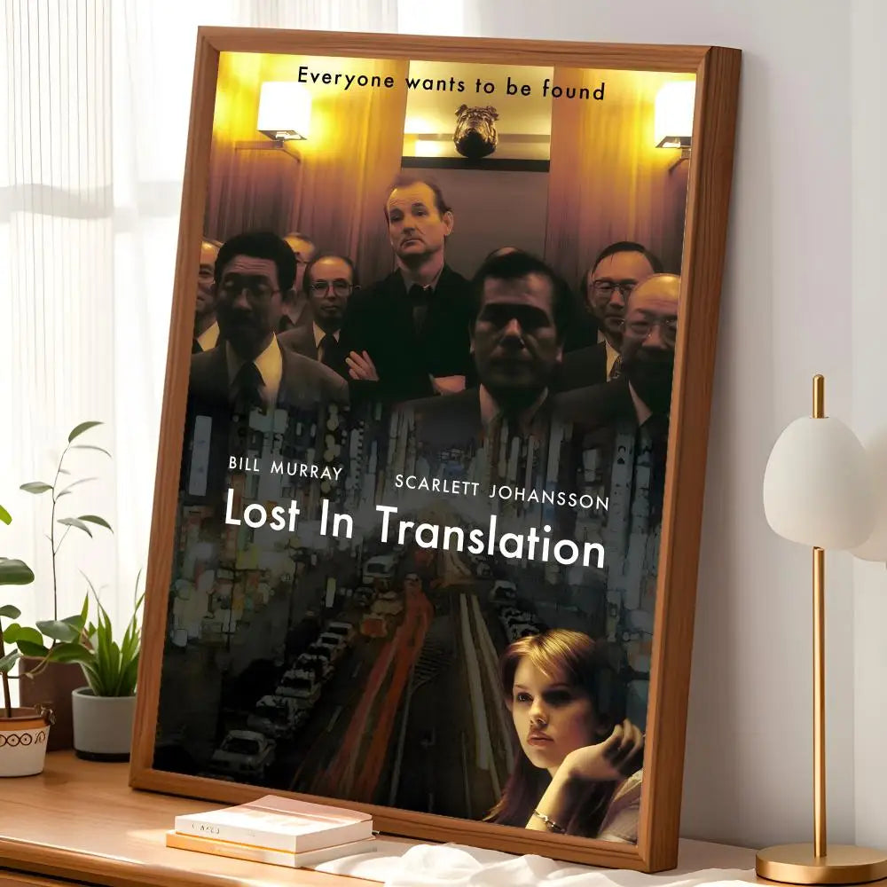 Lost in Translation Movie Poster – Self-Stick HD PVC Wall Art