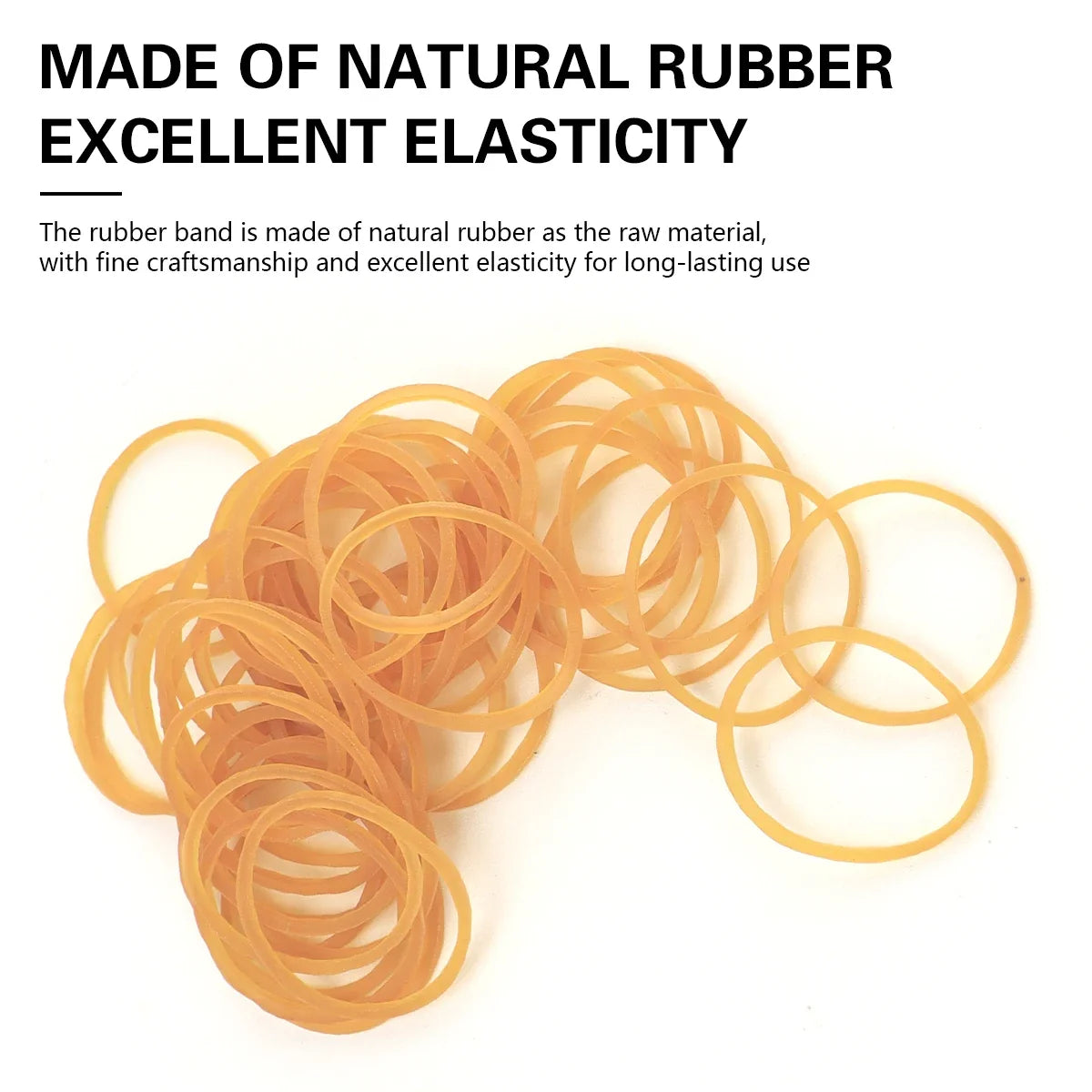 Elastic Rubber Loom Bands Kit – DIY Bracelets & Necklaces