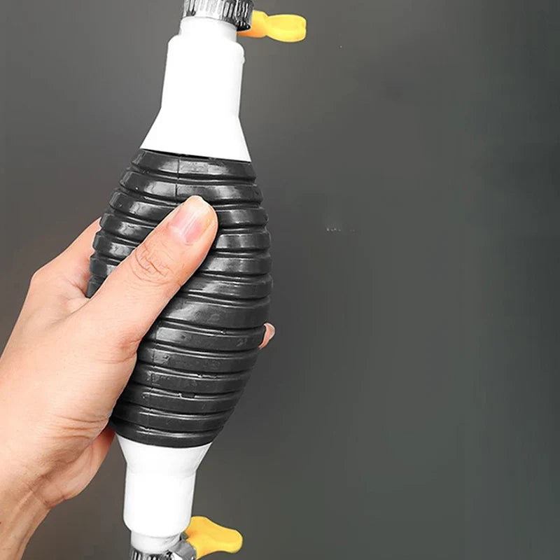 Manual Hand Siphon Pump – Fuel, Oil & Water Transfer Kit