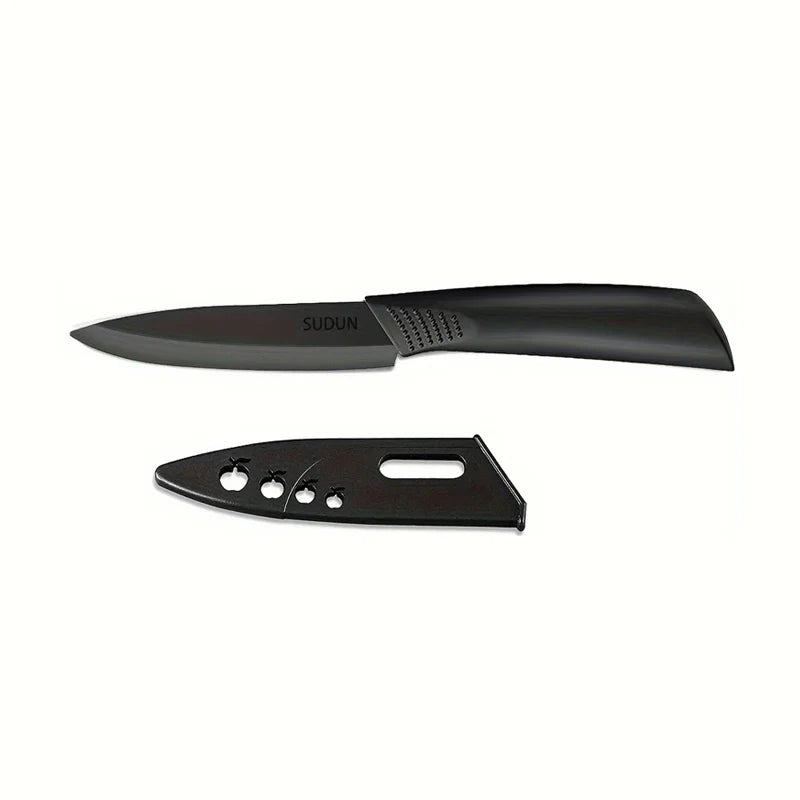 4-Inch Stainless Steel Paring Knife Set with Sheath | 1/3/6 Pack