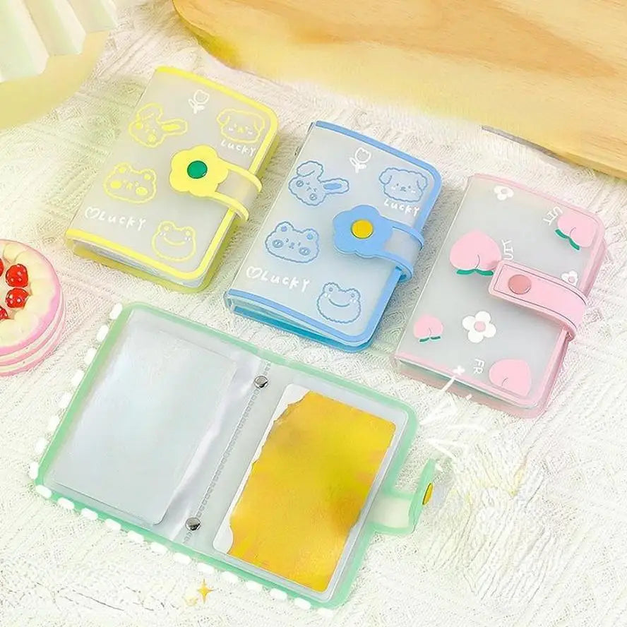 Mini Card Holder Album – Cute Portable ID & Photo Organizer