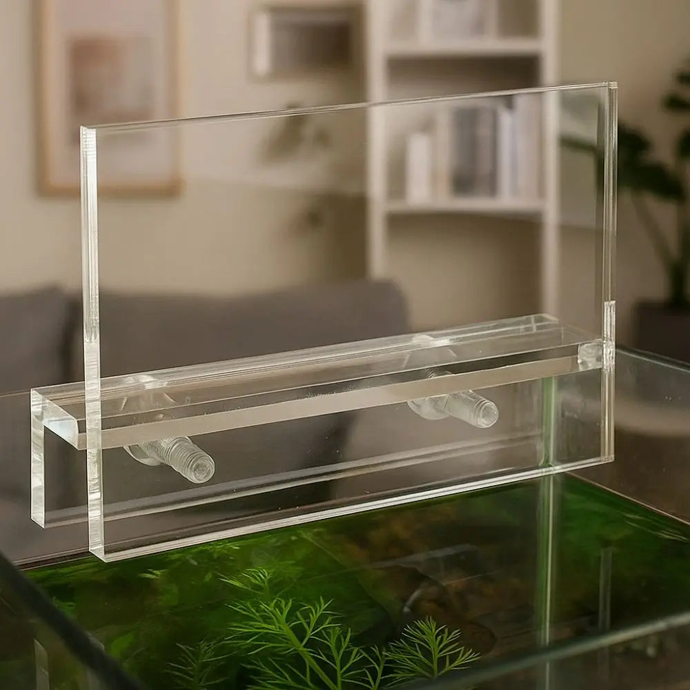 Clear Acrylic Aquarium LED Light Holder – No-Drill Stand
