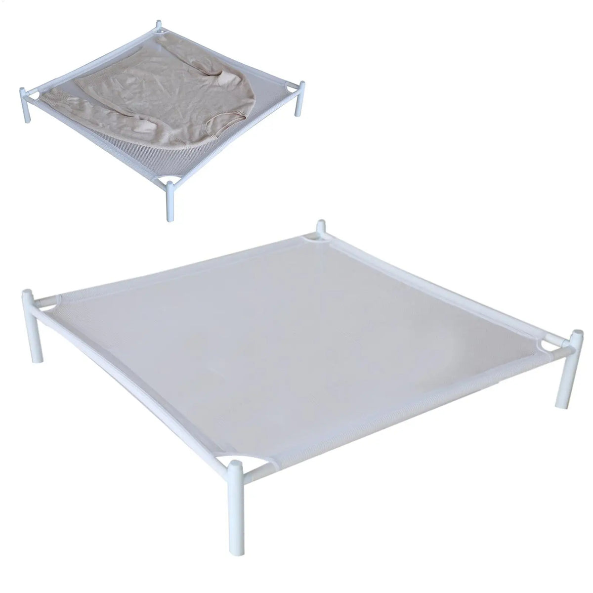 70CM Flat Mesh Drying Rack – Lay-Flat for Clothes & Food
