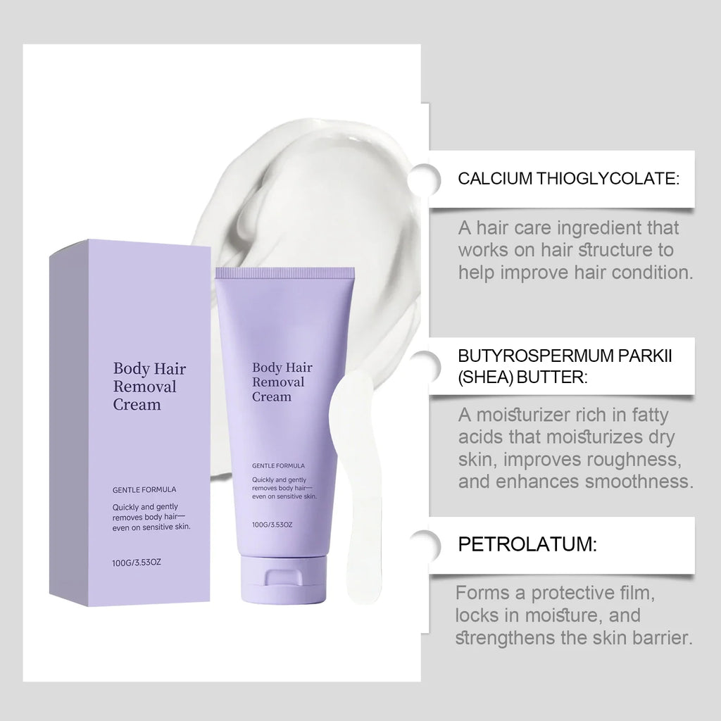 Hoygi Painless Hair Removal Cream – Legs, Arms & Bikini