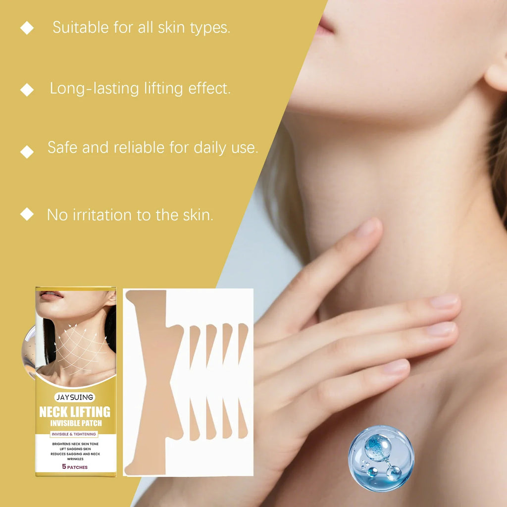 Jaysuing Neck Lifting Patch – Firm, Tighten & Reduce Wrinkles