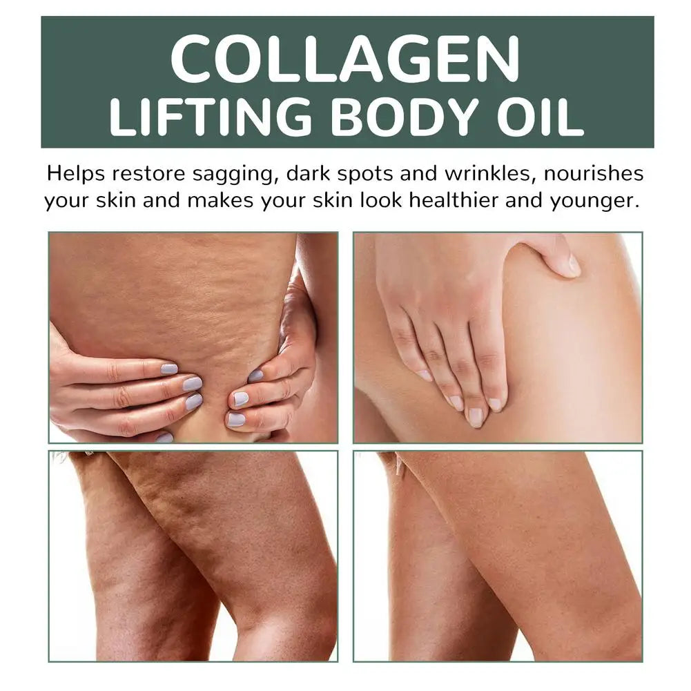 Collagen Body Oil – Rosemary Firming & Deep Hydration (100g)