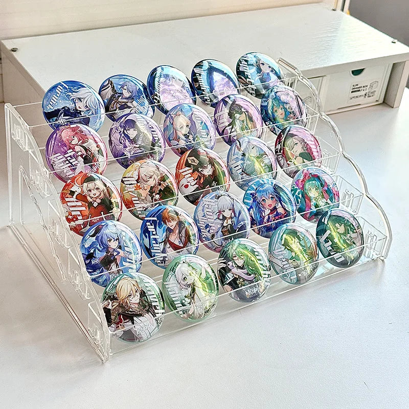 Transparent Multi-Layer Cosmetics Display Stand & Storage Rack