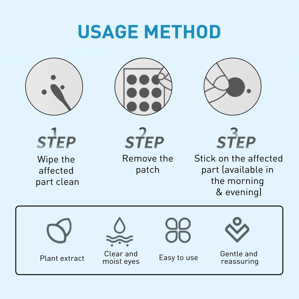 South Moon 144pc Hydrocolloid Blemish Patches | Salicylic & Cica