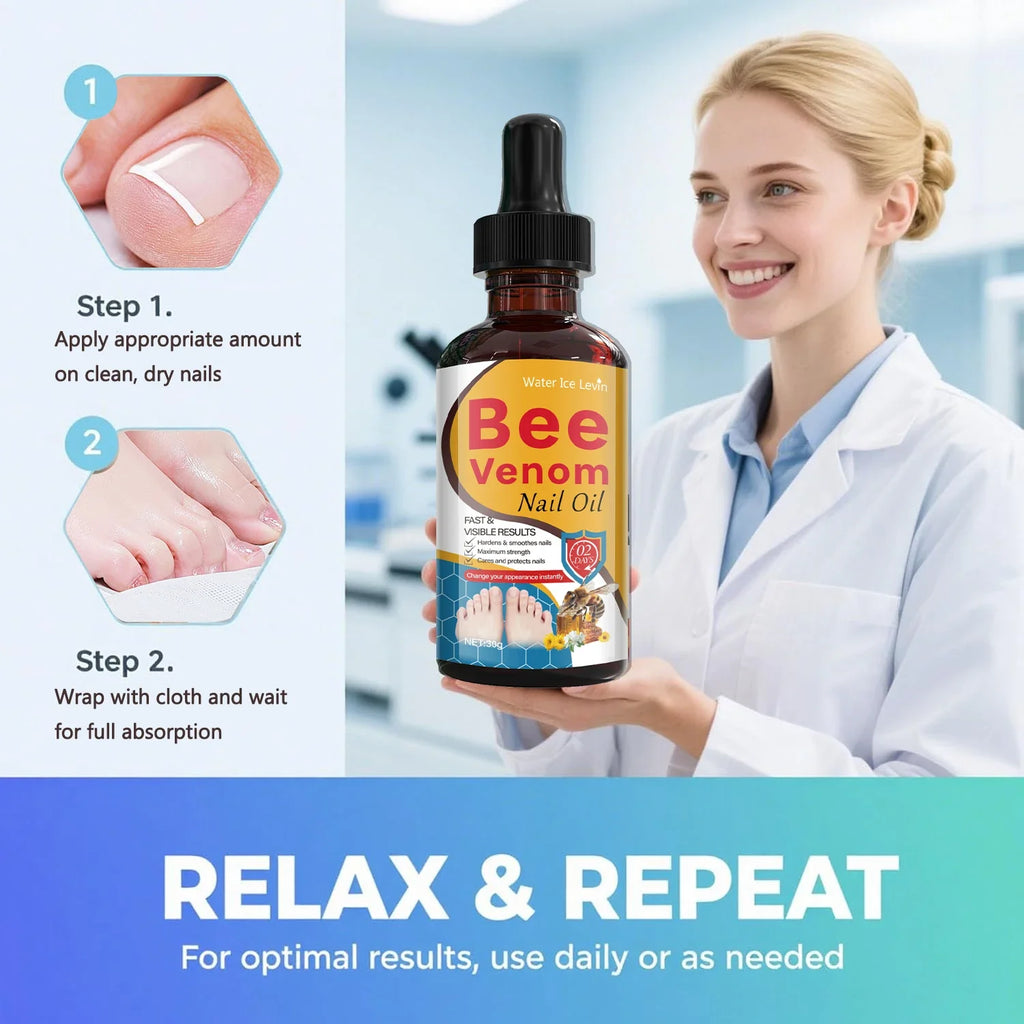 Bee Venom Nail Oil with Salicylic Acid | Harden & Strengthen