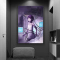 Serial Experiments Lain Anime Canvas Poster | Retro Wall Art