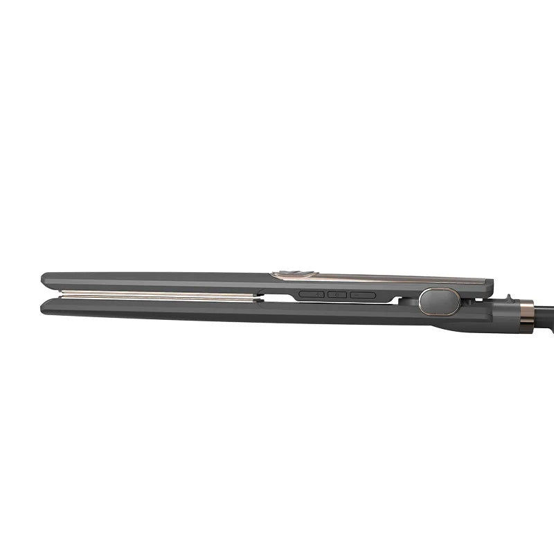 Wide Plate Ceramic LED Hair Straightener – Fast PTC Flat Iron