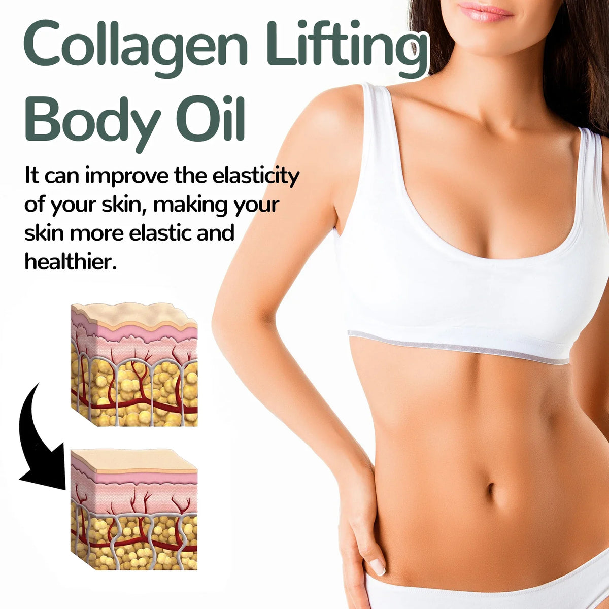 Collagen Lifting Firming Body Oil – Hydrating & Silky 100ml