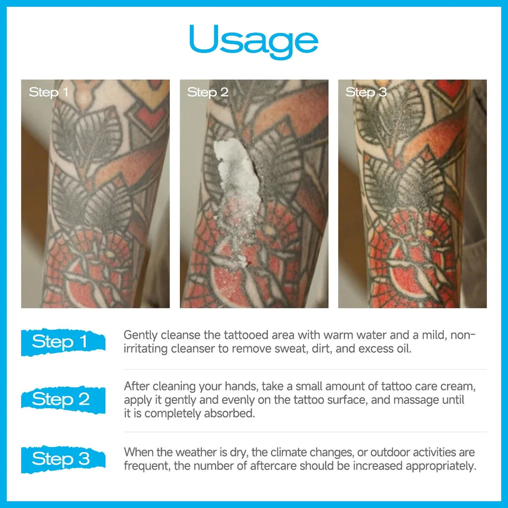 Tattoo Balm Cream – Moisturizing, Color-Brightening & Nourishing