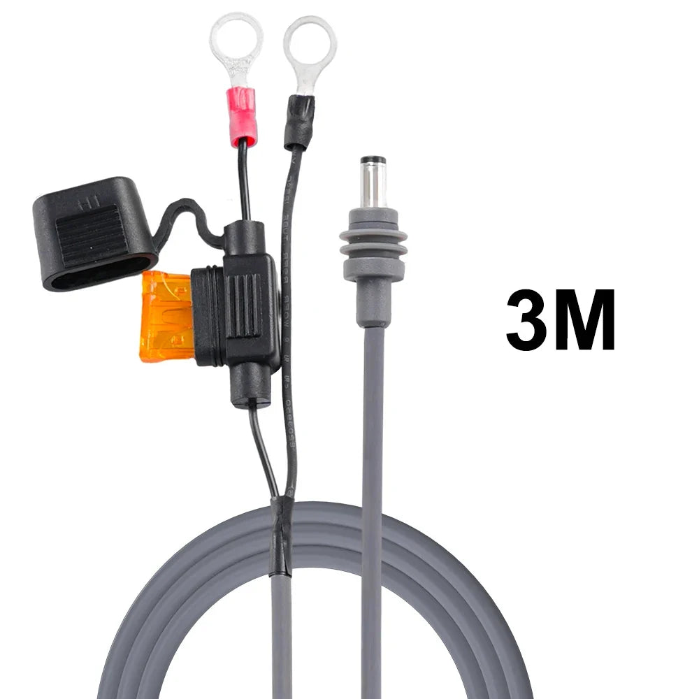 3M Starlink Mini Power Cable 12V/24V Car Battery Fuse Box 18AWG