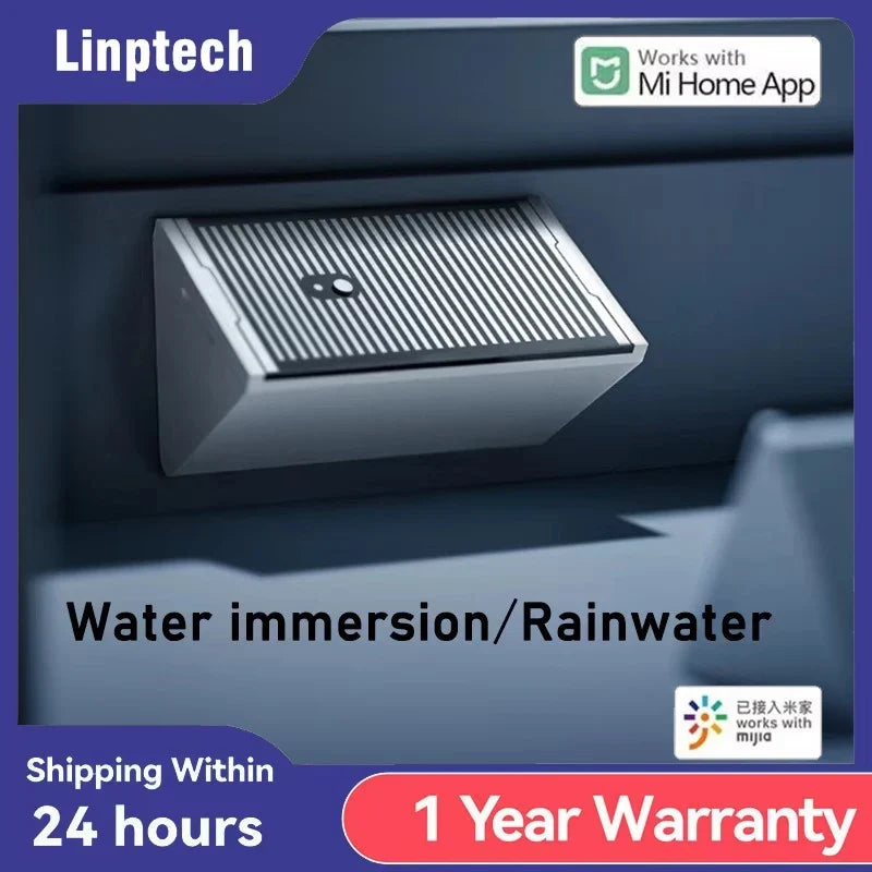 Linptech Bluetooth Water Leak Sensor RS1 Flood Rain Detector IPX7