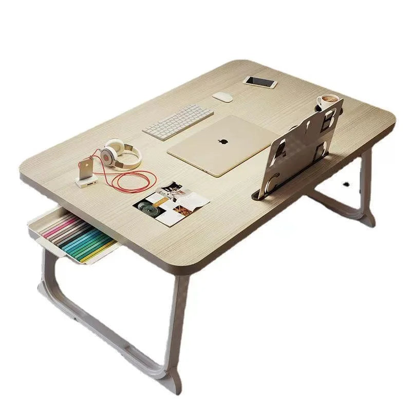 Foldable Bedside Laptop Table – Portable Desk for Dorm & Home