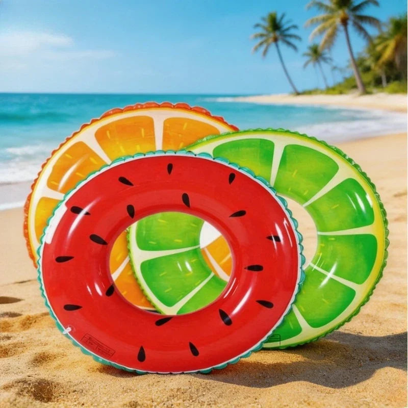 Fruit-Shaped Swimming Ring for Adults | Fun Pool Float